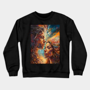 Twin Flames Love Crewneck Sweatshirt